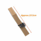 2/5 PCS.Tactical Hanging Buckle Molle Nylon Webbing Carabiner Belt Triangle Keychain for Outdoor Climbing Camping Tool Accessory