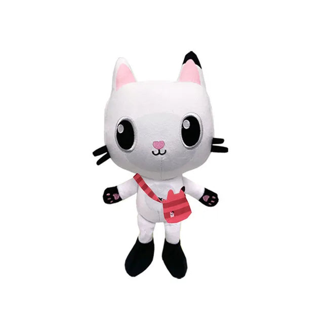 Hot Gabby Dollhouse Plush Toy Mercat Cartoon Stuffed Animals Smiling Cat Car Cat Hug Gaby Girl Dolls Kids Birthday Gifts