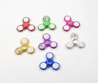 Creative Luminous LED Light Fidget Spinner Hand Top Spinners Glow In Dark Light EDC Figet Spiner Finger Stress Relief Toys
