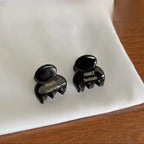 2Pcs/Set Mini 2cm Acetate Small Hair Claw Side Pins Acetate Hair Crabs for Girls Cute Hairpin Clips Women Hair Accessories