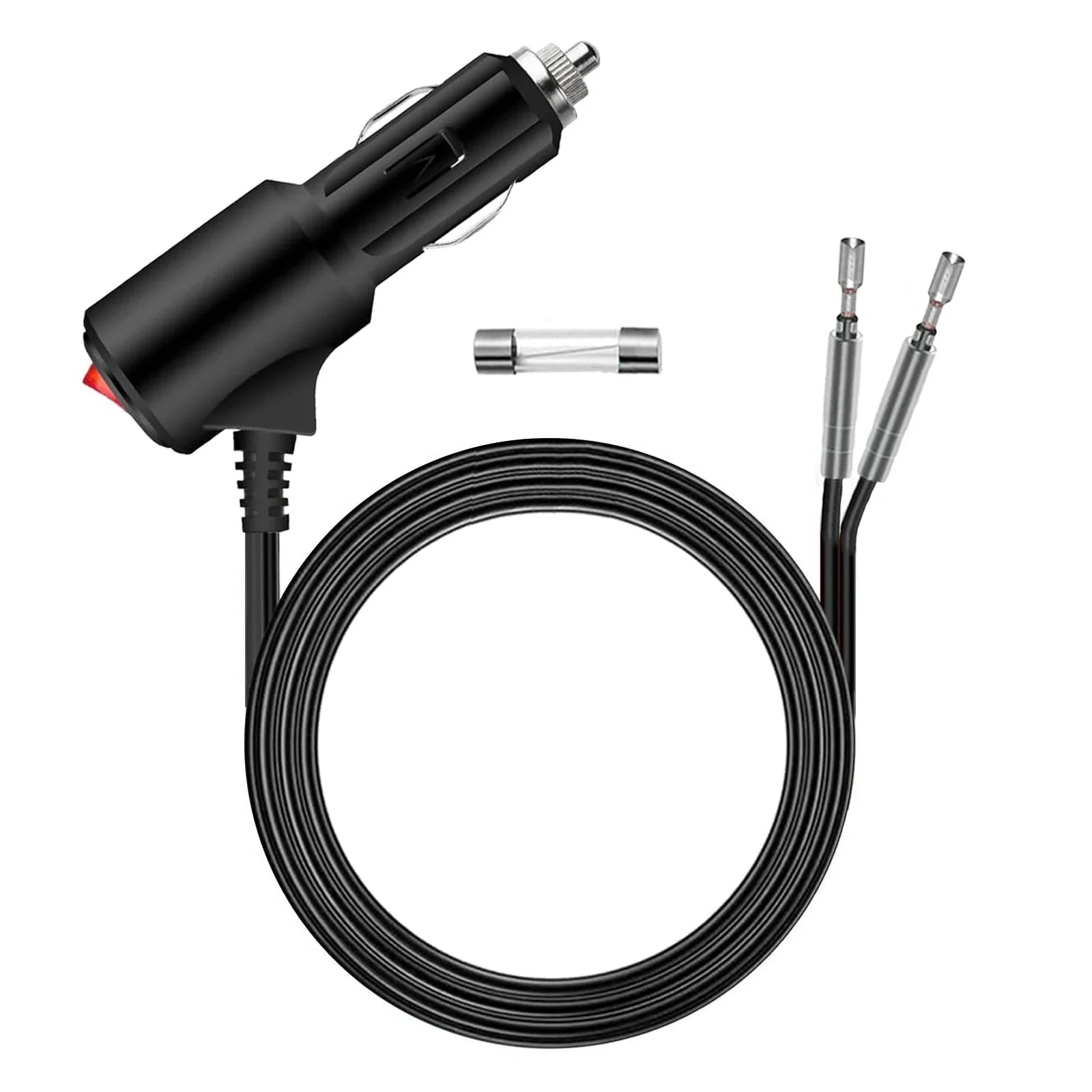 Portable 12V On Off Switch Button for car charger Extension Cable Socket Cord Car Cigarette lighter plug cable male connector