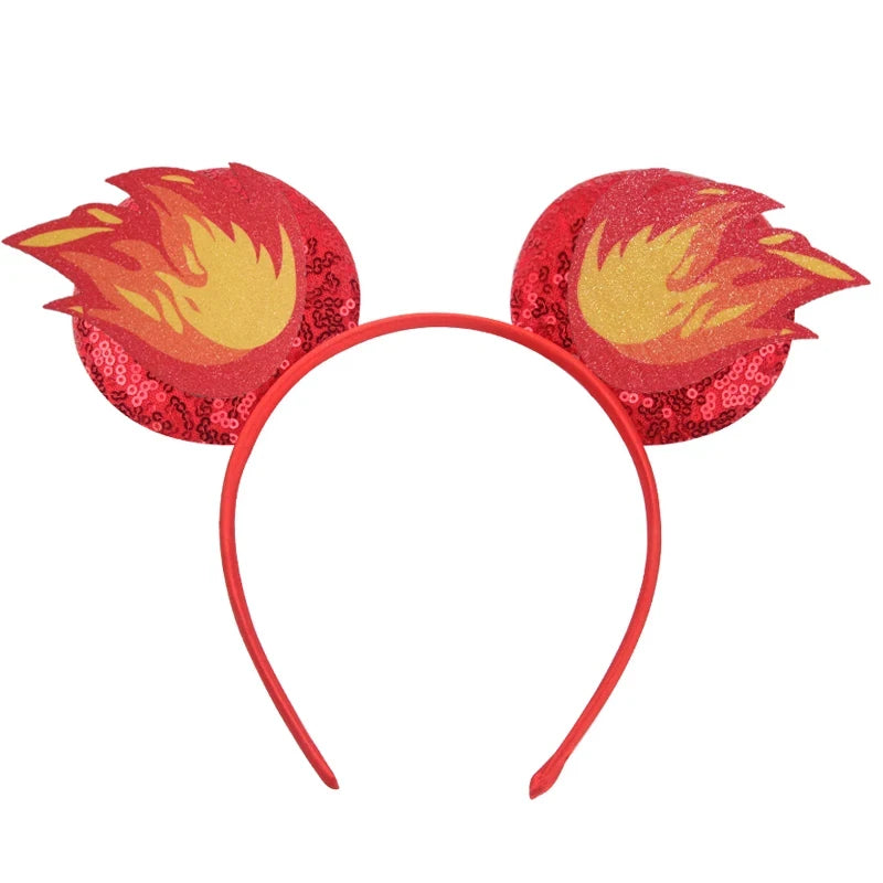 Boys Cute Mouse Ears Headbands Mickey Mouse Hairband With No Bow Party Festival Cosplay Christmas Birthdays Hair Accessories