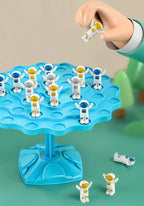 Fun Frog Balance Tree Children Math Toys Balancing Board Game Parent-child Interaction Tabletop Balance Game Toy Gift for Kids