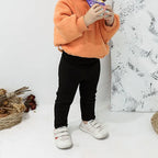 Baby Girls Boys Pants Kids High Waist Cotton Big PP Pant Spring and Autumn Girl Leggings Trousers Children Clothes 0-6 Years