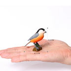 Simulation Bird Animal Kingfisher Robin Magpie Pigeon Hummingbird Model Action Figure Garden Decoration Miniature Figurines Toys