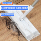 Electrostatic Dust Removal Paper Ultra-fine Fiber Cloth Flat Mop Replacement Pad Disposable Dry And Wet Cleaning Supplies