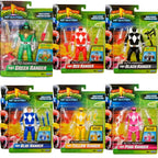 15CM Auto-Morphin Green Black Red BLUE Pink Yellow Ranger Evil Space Alien Goldar Rita Repulsa Putty Patroll Baboo Action Figure