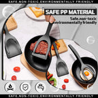 2 in 1 Grip Flip Spatula Clamp Egg Pancake Fish French Toast Omelette Making Non Stick Home Kitchen Cooking Turner Tool