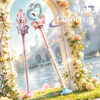 Magic Fairy Wand Water Gun Sparkling Summer Water Play Toy for Kids Adults Birthday Gift Water Battle Cannon