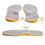 1Pair Orthopedic Insoles Arch Support Insole for Flat Feet O/X-Leg Plantar Fasciitis Shoe Pads Adults Kids Foot Care Shoe Sole
