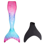 New Kids Adult Swimming Mermaid tail Girl Mom Cosplay Mermaid Costume Children Party Gift Fantasy Swimsuit With Monofin Fin