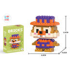 Disney Zootopia Small LinaBell Building Blocks Judy Nick Model Donald Duck Education Lotso Toys Mickey Mouse For Kids Birthday