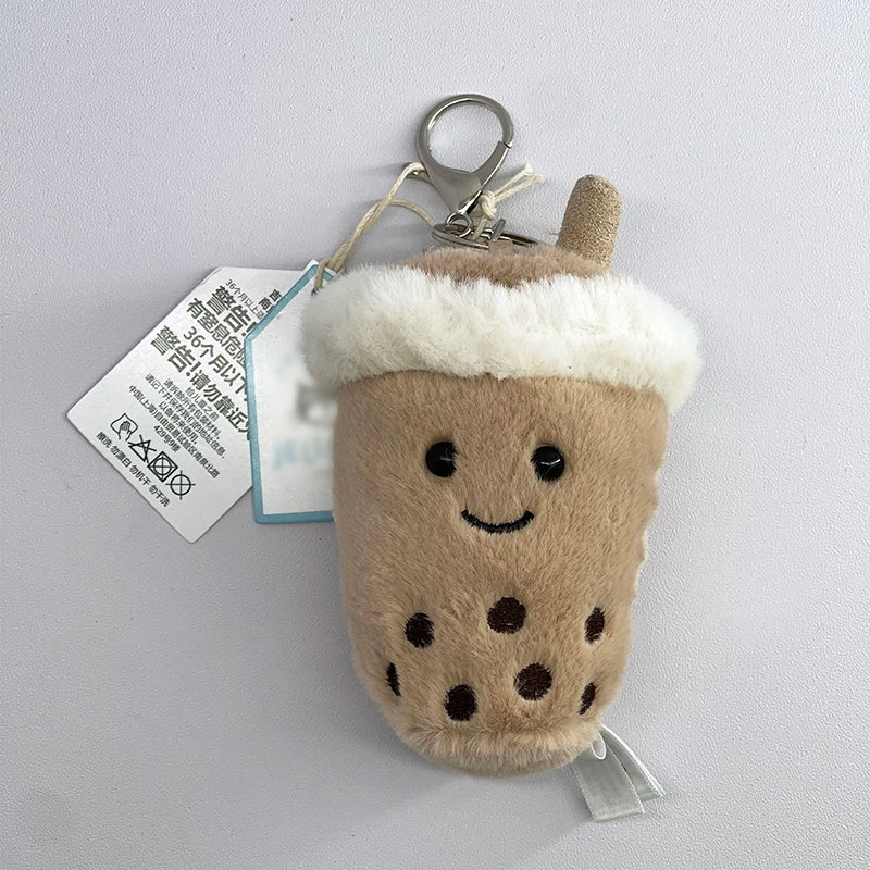 JC Golf ball plush keychain, grape keychain, jellyfish plush toy, hippopotamus, and plush elephant JC bag keychain
