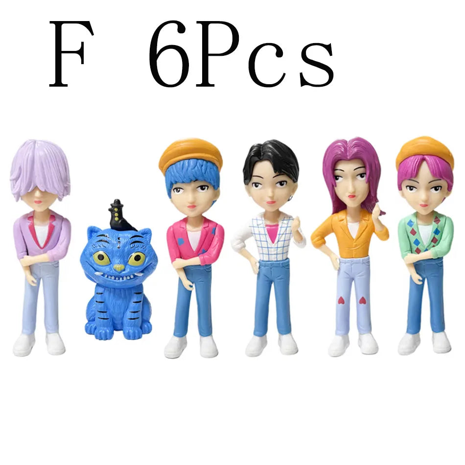 Anime Figure PVC Collectible – Kpop Demon Hunters Mini Figurine Toy