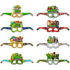 Plants vs. Zombies themed party decoration creativity, funny photography props, paper glasses set