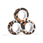 3pcs Finger Magnetic Rings Colorful Fidget Toy Set Adult Magnets Spinner Rings for Relieve Stress Anxiety Relief Therapy