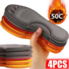 4D Massage Warm Pile Shoes Insoles Super Soft Latex Sports Insole for Feet Running Basket Shoe Sole Arch Support Orthopedic