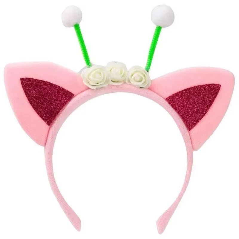 Gabby Dollhouse Headbands Children Anime Fashion Headwear Girls Cute Sweet Cartoon Headdress Creative Cosplay Accessories Gifts