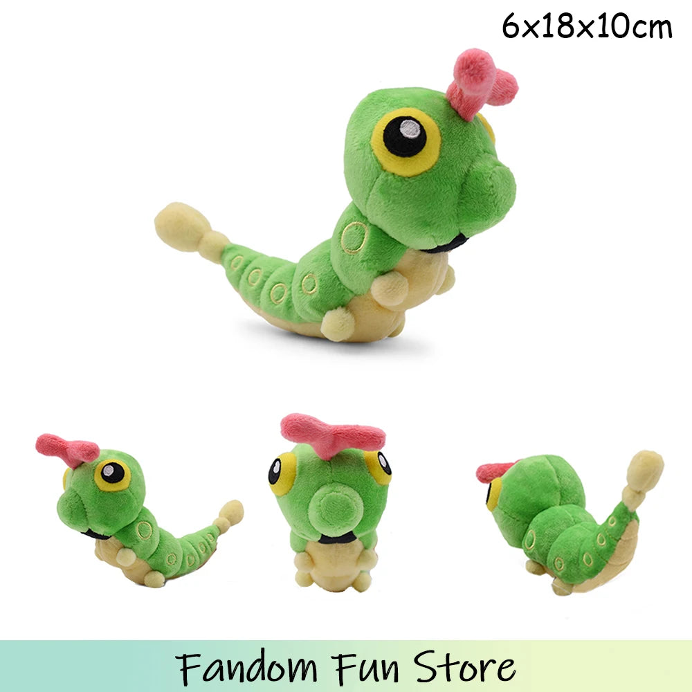 Pokemon Butterfree Plush Toys Butterfly Caterpie Scolipede Plushies  Soft Stuffed Animal Cute Dolls Christmas Halloween Gifts