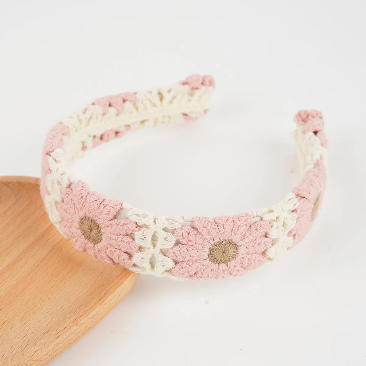 NEW Knitted Headband Bohemian Style Summer Seaside Vacation Handmade Head Band Hair Accessories for Women Girls
