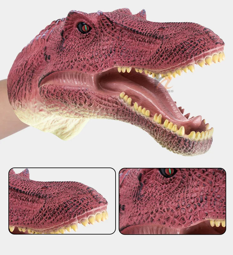 Scientific and Educational Cognitive Glove Model, Simulated Dinosaur, Children's Interactive Entertainment Hand Puppet Toy