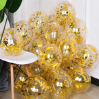 Gold Silver Confetti Balloons Glitter Sequin Globos Helium Balloon Birthday Party Halloween Christmas Party  Wedding Decorations