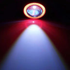 Car COB Auto DRL Led 12V HeadLamps Angel Eyes Fog Lamp Waterproof Headlights Daytime Running DayLight Turn Signal Trunk Led