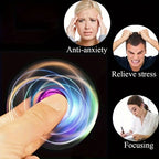 New Metal Rainbow Fidget Spinner Gradient Color R188 Mute Bearing EDC Hand Spinner Fingertip Gyro Anti-Anxiety Kids Adult Toys