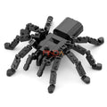 126 Pcs Talantula Black Spider Model Set Building Blocks Creative Animals MOC Construction Bricks Tricky Toy Halloween Kid Gifts