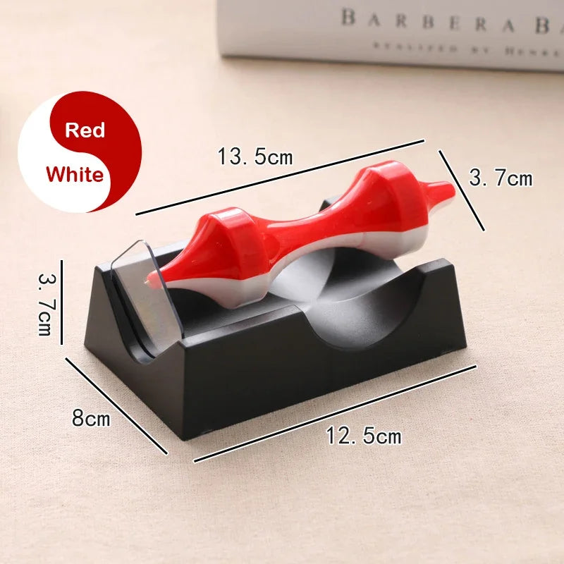 Battery-Free Magnetic Levitation Rotating Roller Novelty Science Experiment Desktop Decor Educational Fidget Toy Home Gift