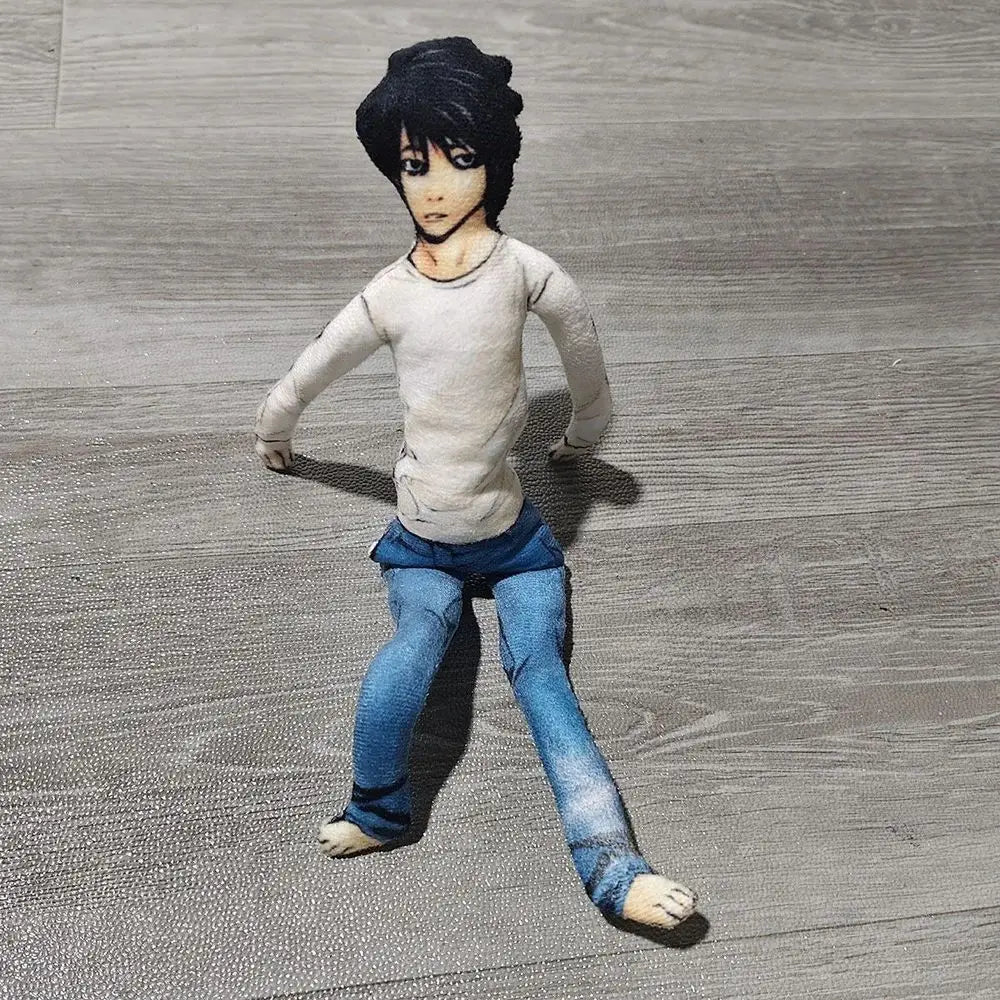 Anime Michael Jackson Cosplay Prop Doll Plush Stuffed Figure Dolls Room Decoration Abstract Joint Mobility Props Gift