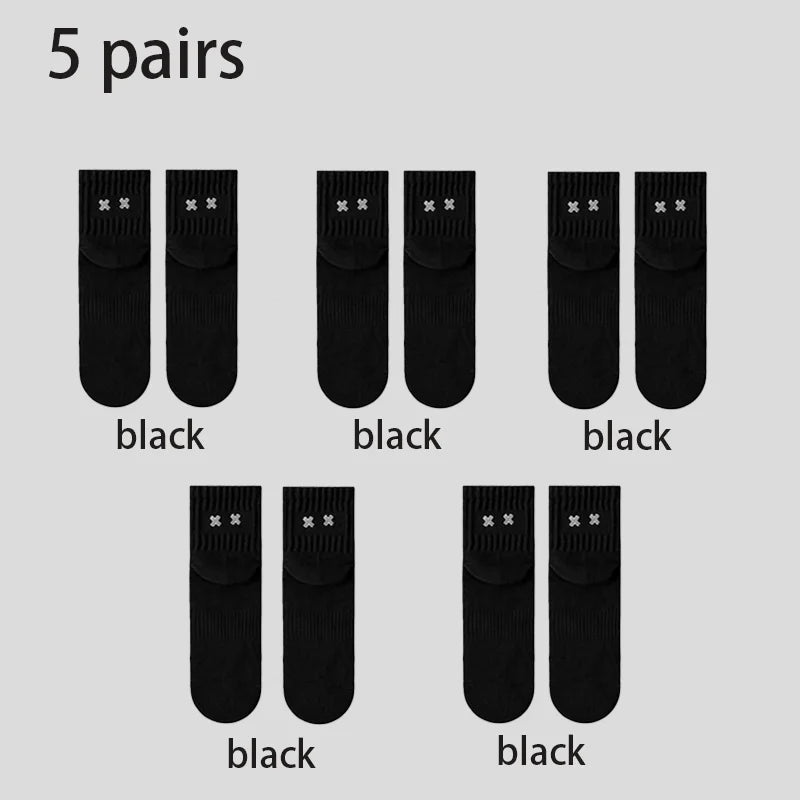 Casual Socks Ankle Socks Men's Cotton Socks Fashion Breathable Comfortable Socks