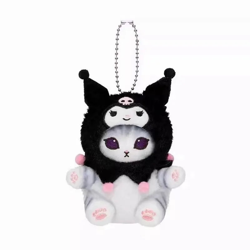 Cattoon Amine Anime Mofusand Plush Doll Toys Stuffed Animals Keychain Bag Small Pendant Hangings Christmas Birthday Gifts
