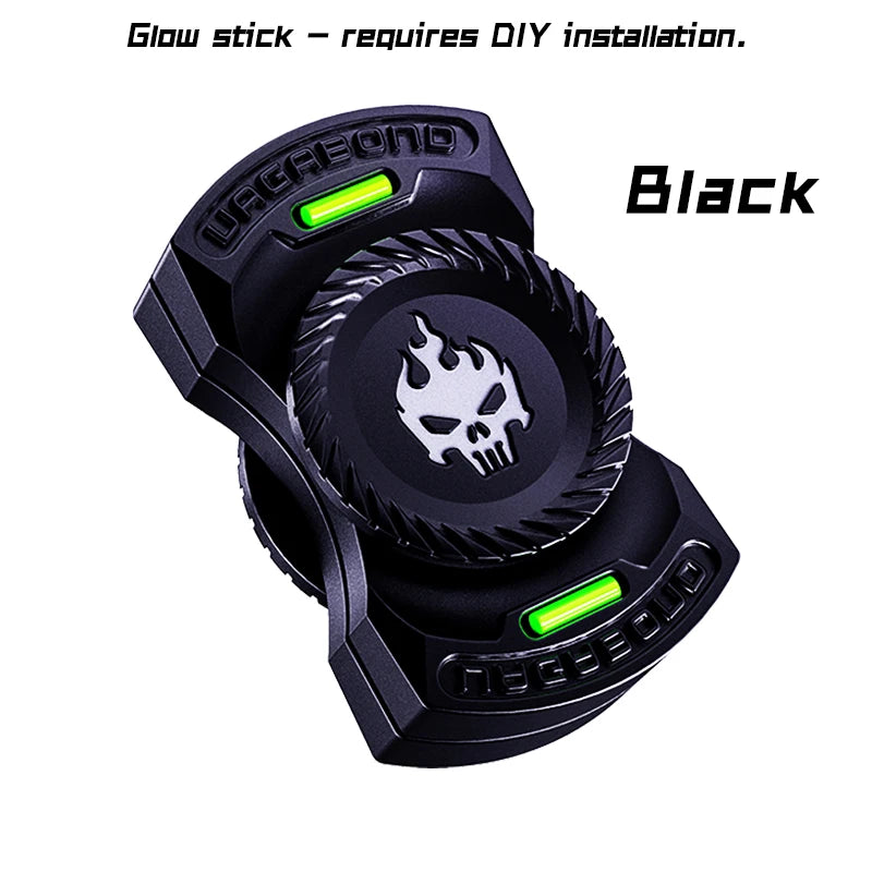 ADHD Focus Tool EDC Fidget 3-in-1 Fidget Toy Magnetic Spinner Push Play Gadget Stress Relief for Anxiety Kids Adults