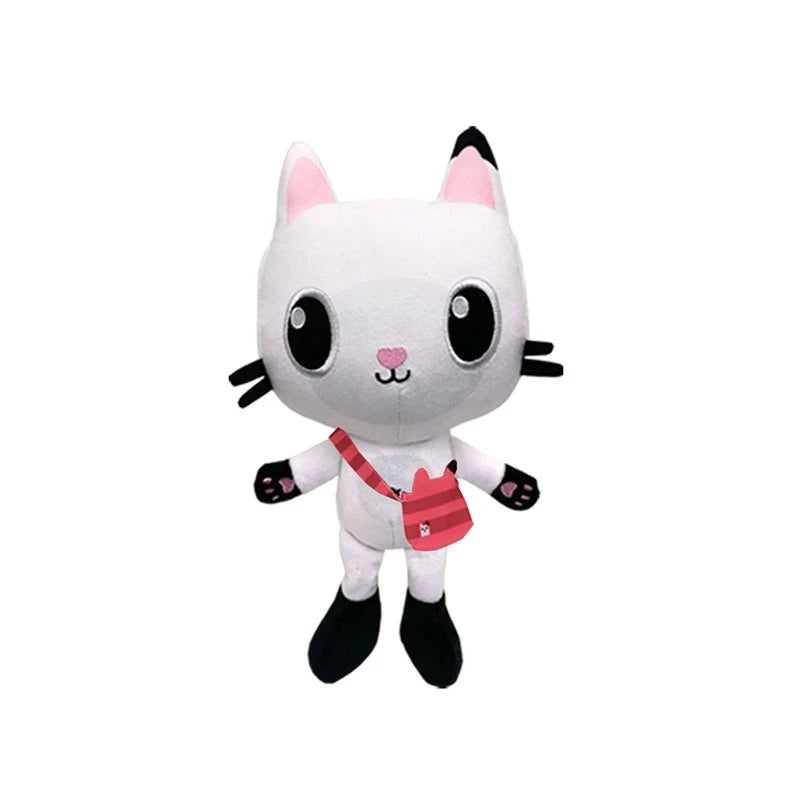 Hot Gabby Dollhouse Plush Toy Mercat Cartoon Stuffed Animals Smiling Cat Car Cat Hug Gaby Girl Dolls Kids Birthday Gifts