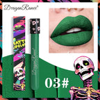 Waterproof and Easy To Color Halloween Makeup Sexy Red Vampire Liquid Lipstick Matte White Black Lip Gloss Facial Body Painting