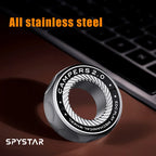 Magnetic Ring for Stress Relief Anti-Anxiety Fidget Toy Spinner Ring for Adults Cool Gadgets for Men Women, Birthday Gift Idea