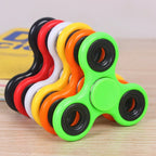 Creative Luminous LED Light Fidget Spinner Hand Top Spinners Glow In Dark Light EDC Figet Spiner Finger Stress Relief Toys
