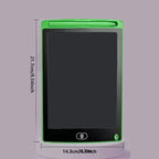 Multi-Size LCD Writing Tablet for Kids 6.5/8.5/10/12 Inch- Reusable Drawing Board, Eye Protection, Lock & Erase Educational Gift
