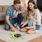 Realistic Biomimetic RC Wall Climbing Lizard Robot Toy, Remote Control Gecko that Climbs Glass & Smooth Walls for Children