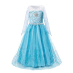 Kids Cinderella Costume Princess Dress for Girls Children Rapunzel Snow White Belle Jasmine Elsa Aurora Cosplay Carnival Dresses
