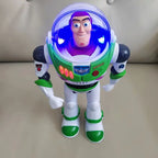 New In Stock Toy Story Buzz Lightyear Electric Walking Robot Doll Action Figure Pixar Model Toy Suitable For Kids Birthday Gift