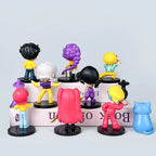 10pcs/Set Witch Huntress Squad Anime Figure Toys Q Version Derpys Tiger Rumi Mira Zoey Sussy Figurine Doll Fans Christmas Gift