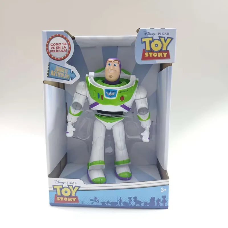 Cartoon Toy Story 3 Buzz Lightyear Woody Anime Figure Desktop Toy Model Ornament Children Doll Collectibles Surprise Holidaygift