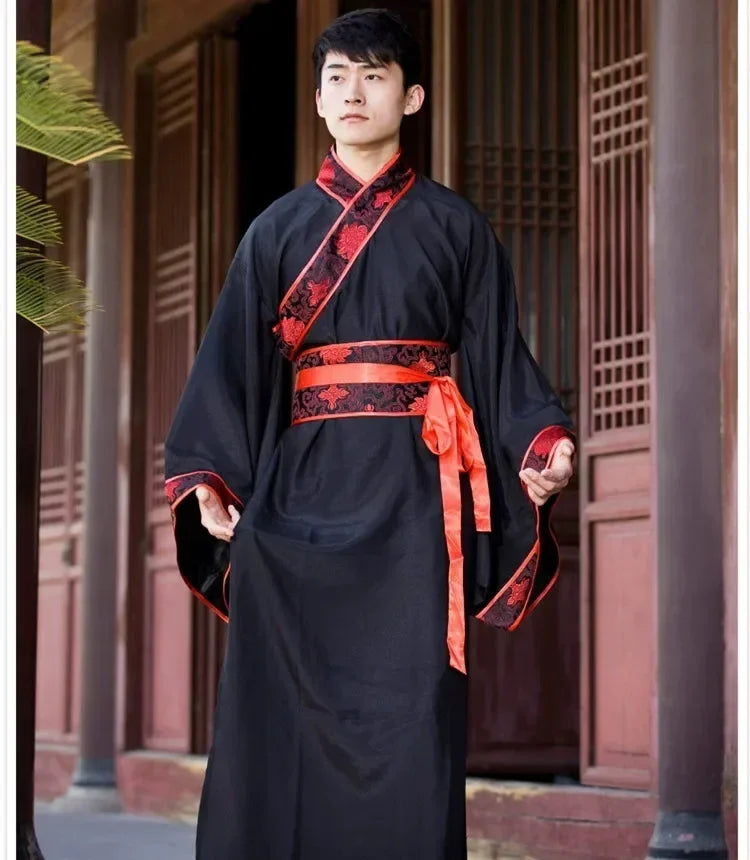 Vintage Tang Cosplay Man Clothing Costume Hanfu Men Suit Vestidos Stage Show Ancient Ladies Sets Chinese Couple Hanfu Women Set
