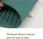 Kitchen Faucet Splash Pad Silicone Sink Faucet Splash Guard Mat Sponge Drain Pad Countertop Protector for Kitchen Bath Gadgets