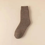 3 Pairs Boot Socks for Women Thermal Socks for Thick Winter Outdoors Warm Socks Soft Warm Classic Big Girl Cotton Socks