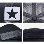 Breathable Mesh Snapback Baseball Cap for Casual Outdoor Style