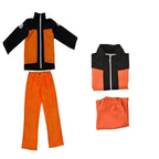 Anime Shippuuden Cosplay Uzumaki Kostuum Volwassen Kinderen Jas Broek Pruik Halloween Prestaties Kleding C47M80