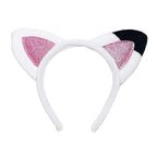 Gabby Dollhouse Headbands Children Anime Fashion Headwear Girls Cute Sweet Cartoon Headdress Creative Cosplay Accessories Gifts